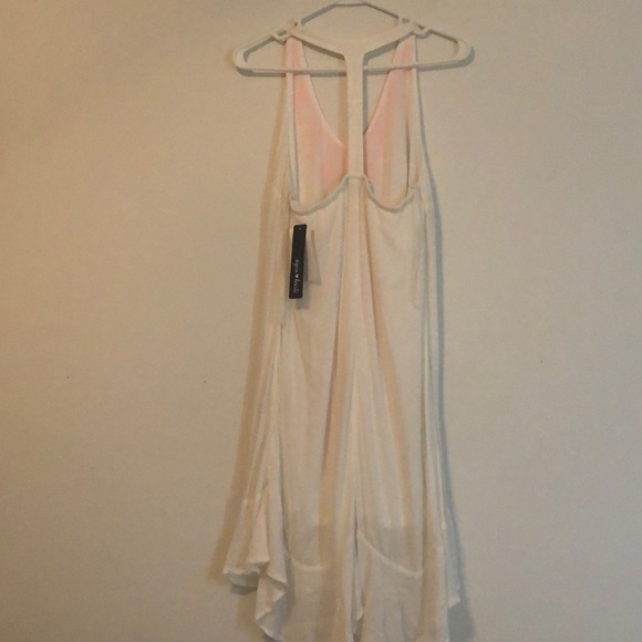 White and coral dress - Picture 2 of 2